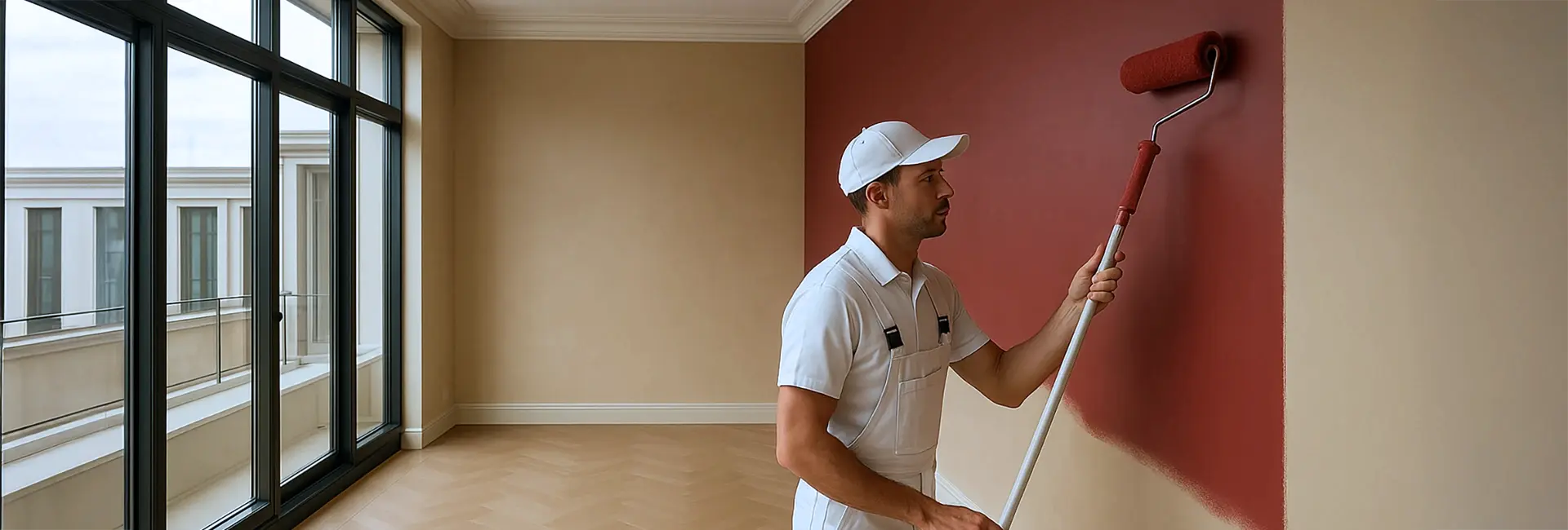 Professioneller Malerbetrieb